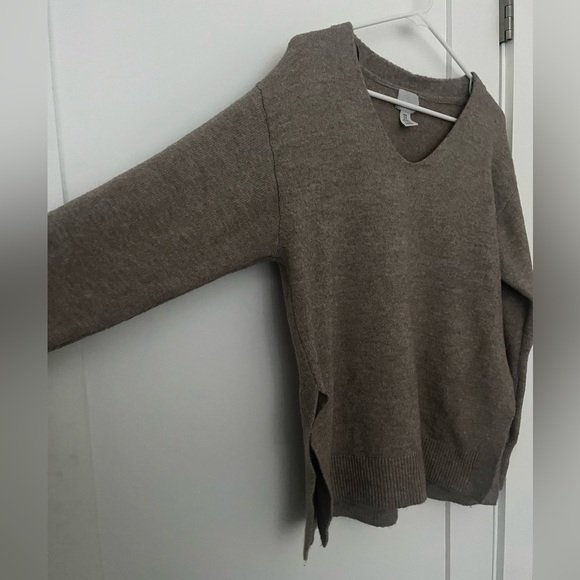 Cashmere brown/chestnut sweater - Picture 1 of 5